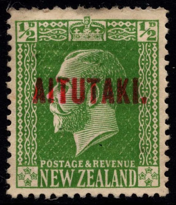 Aitutaki #19 King George V; Unused Aitutaki #19 King George V; Unused