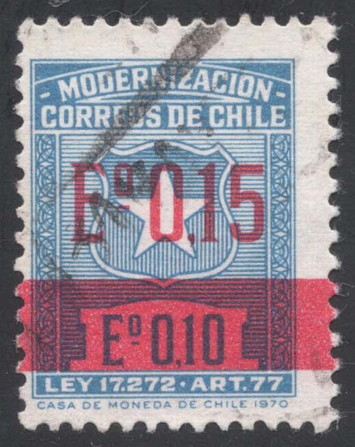Chile #RA5 Postal Tax; Used Chile #RA5 Postal Tax; Used