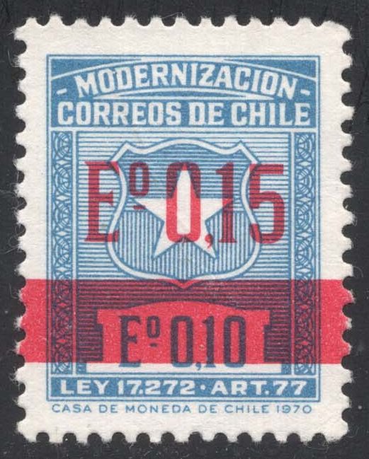 Chile #RA5 Postal Tax; Used Chile #RA5 Postal Tax; Used