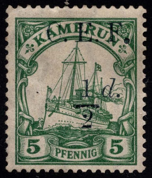 Cameroun #54 Kaiser's Yacht Hohenzollern; Unused Cameroun #54 Kaiser's Yacht Hohenzollern; Unused