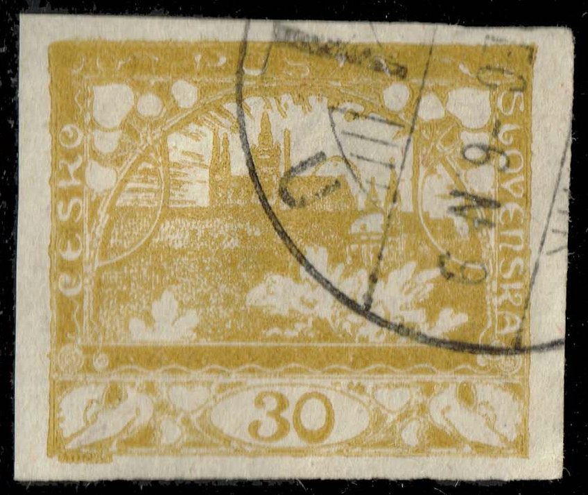 Czechoslovakia #6 Hradcany at Prague; Used Czechoslovakia #6 Hradcany at Prague; Used