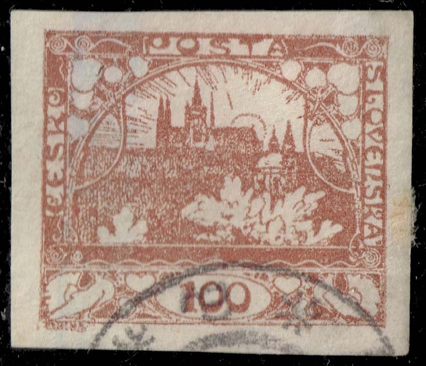 Czechoslovakia #8 Hradcany at Prague; Used Czechoslovakia #8 Hradcany at Prague; Used