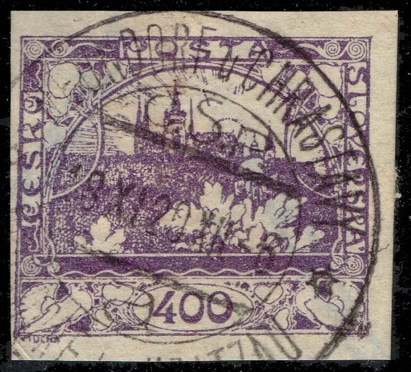 Czechoslovakia #10 Hradcany at Prague; Used Czechoslovakia #10 Hradcany at Prague; Used