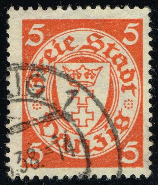 Danzig #170 Coat of Arms; Used Danzig #170 Coat of Arms; Used
