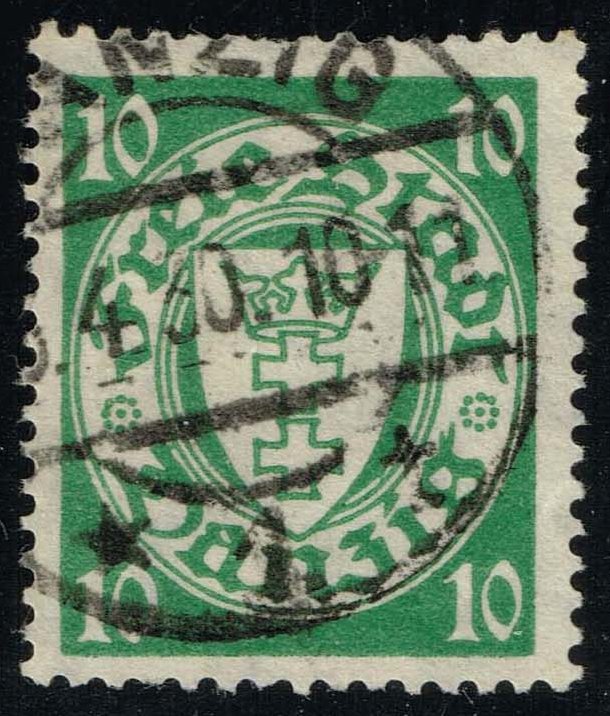 Danzig #173 Coat of Arms; Used Danzig #173 Coat of Arms; Used