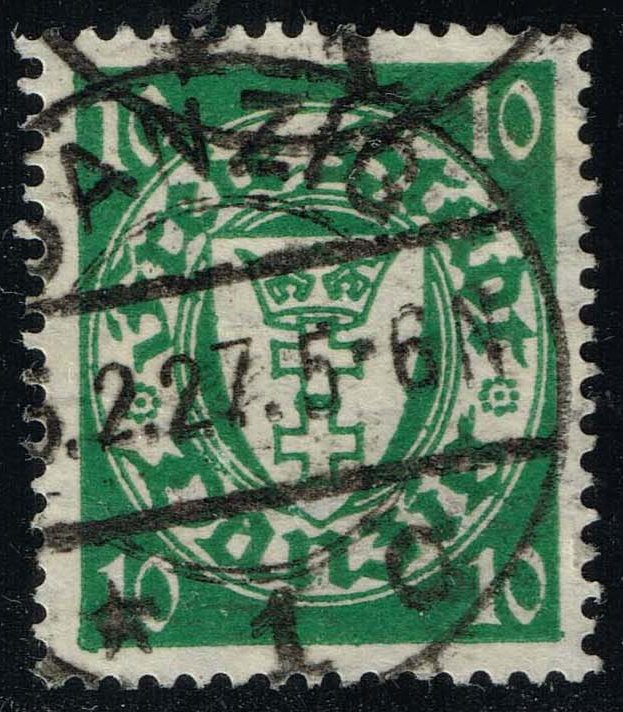 Danzig #173a Coat of Arms; Used Danzig #173a Coat of Arms; Used
