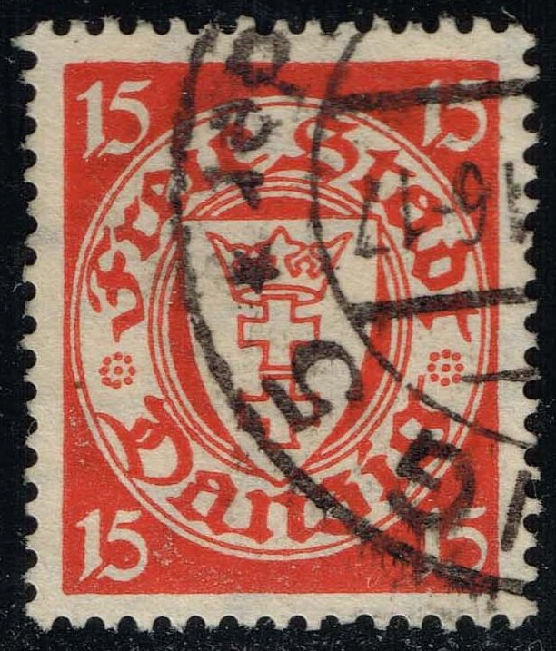 Danzig #176 Coat of Arms; Used Danzig #176 Coat of Arms; Used