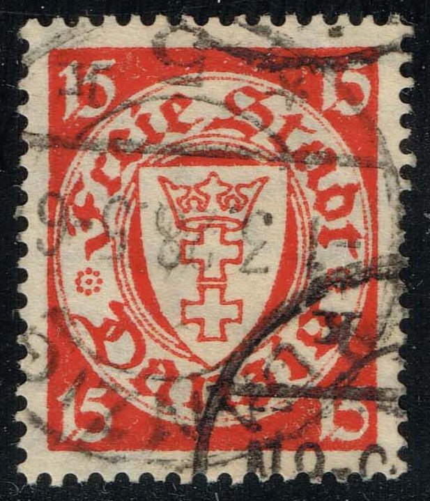 Danzig #176a Coat of Arms; Used Danzig #176a Coat of Arms; Used