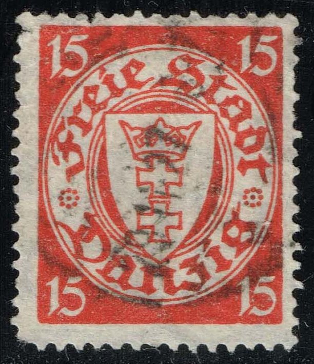 Danzig #176a Coat of Arms; Used Danzig #176a Coat of Arms; Used