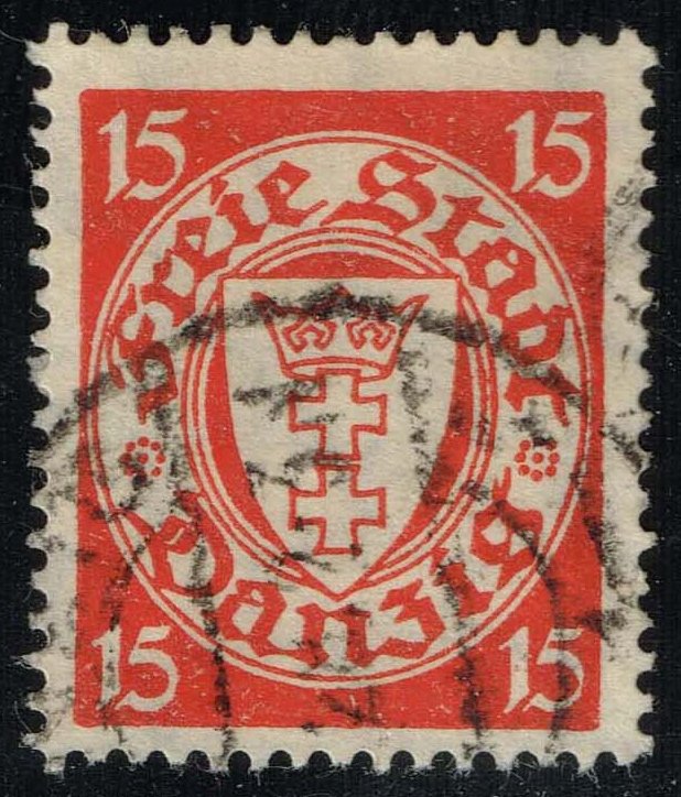 Danzig #176a Coat of Arms; Used Danzig #176a Coat of Arms; Used