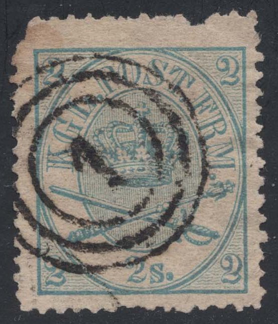 Denmark #11 Royal Emblems; Used Denmark #11 Royal Emblems; Used