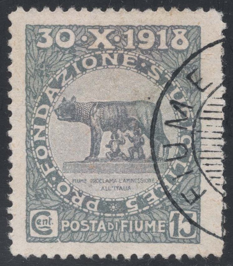 Fiume #B6 Romulus and Remus Suckling Statue; Used Fiume #B6 Romulus and Remus Suckling Statue; Used