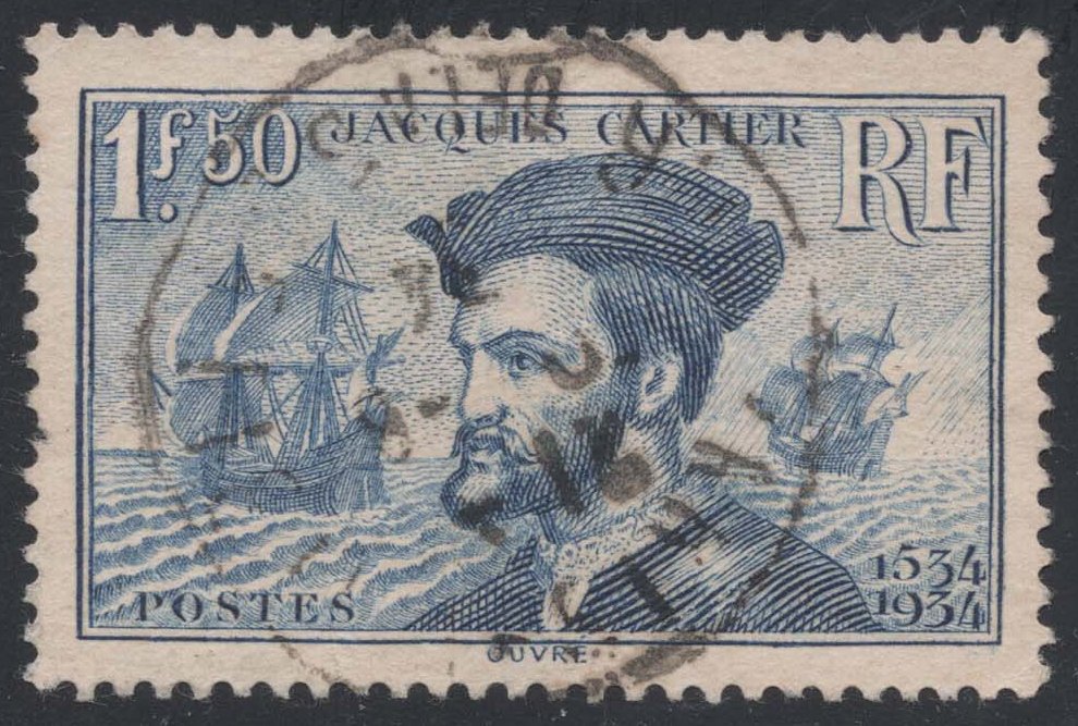 France #297 Jacques Cartier; Used France #297 Jacques Cartier; Used