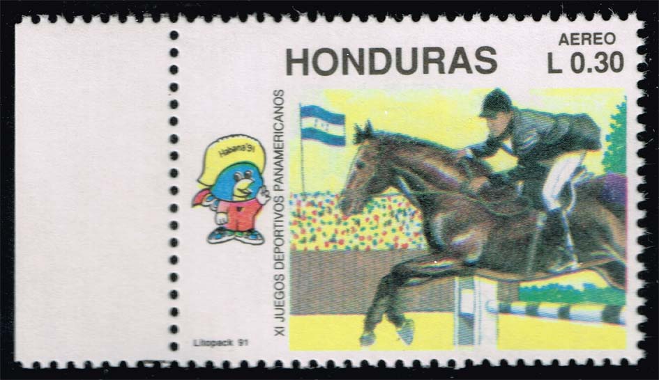 Honduras #C826 Equestrian; MNH Honduras #C826 Equestrian; MNH