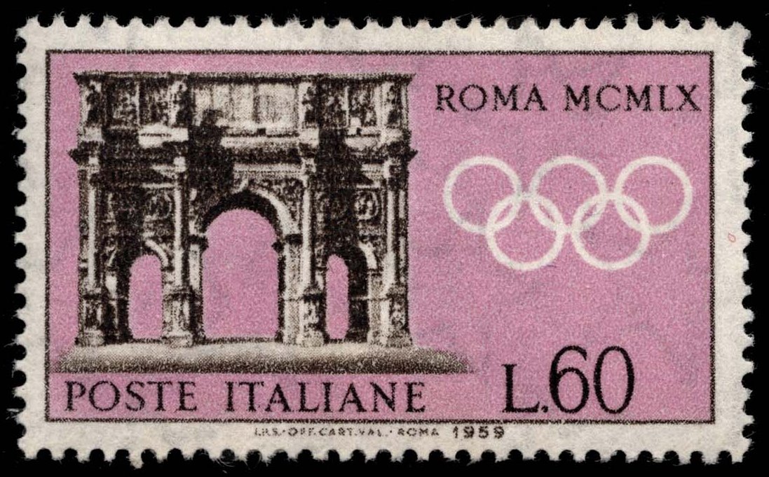 Italy #776 Olympics - Arch of Constantine; Unused Italy #776 Olympics - Arch of Constantine; Unused