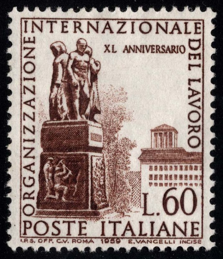 Italy #783 Labor Monument in Geneva; Unused Italy #783 Labor Monument in Geneva; Unused