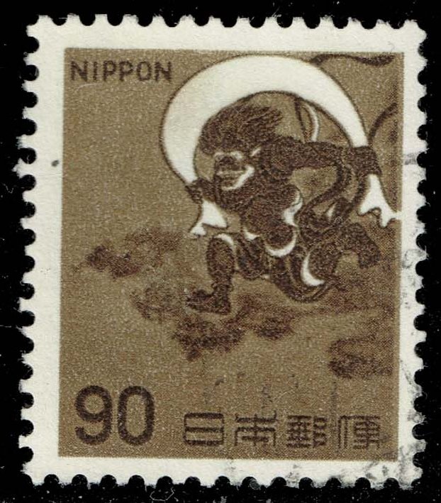 Japan #888 Wind God Fujin; Used Japan #888 Wind God Fujin; Used
