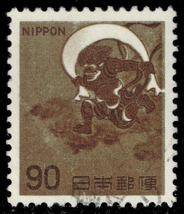 Japan #888 Wind God Fujin; Used Japan #888 Wind God Fujin; Used