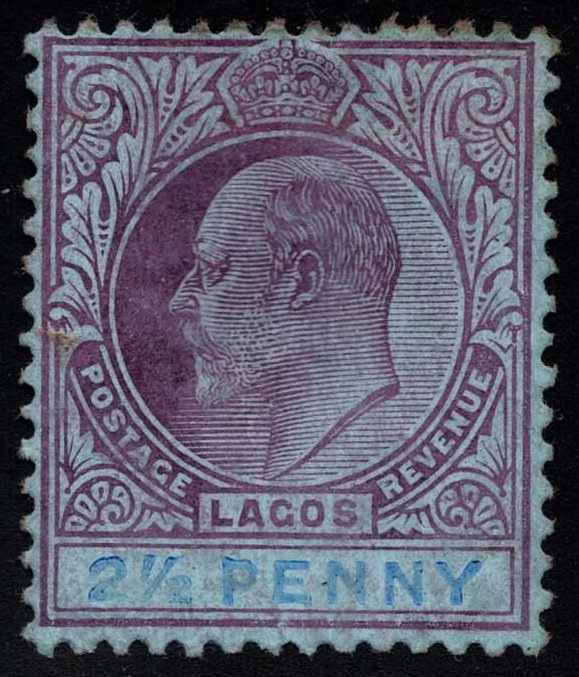 Lagos #43 King Edward VII; Unused Lagos #43 King Edward VII; Unused