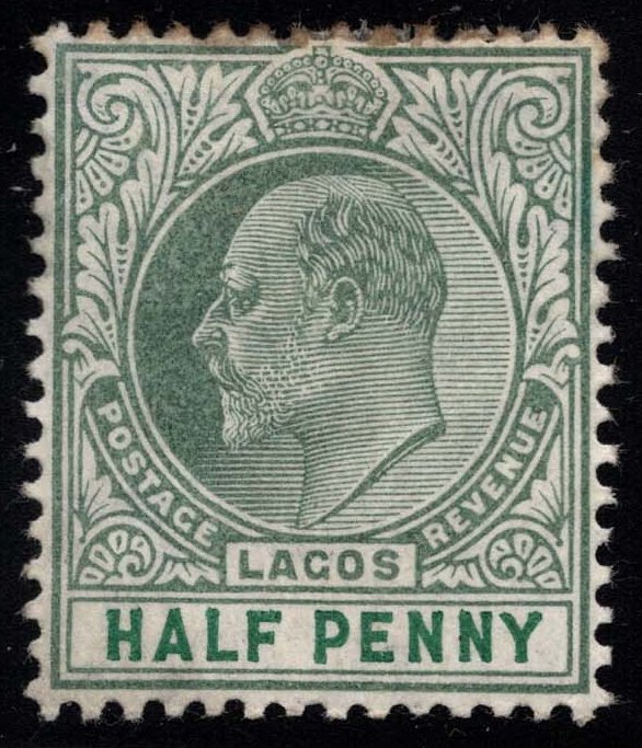 Lagos #50 King Edward VII; Unused Lagos #50 King Edward VII; Unused