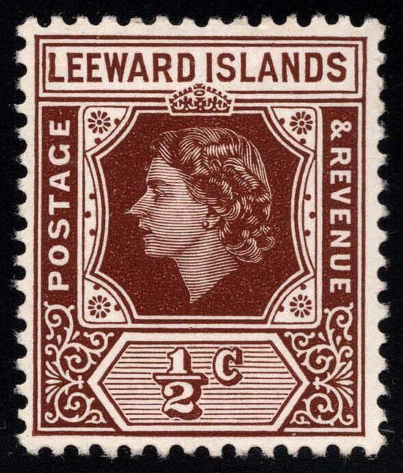 Leeward Islands #133 Queen Elizabeth II; MNH Leeward Islands #133 Queen Elizabeth II; MNH