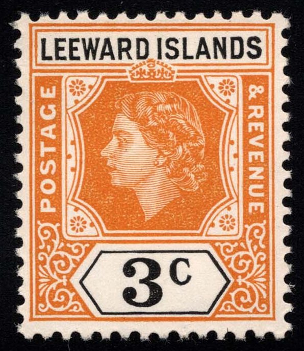 Leeward Islands #136 Queen Elizabeth II; MNH Leeward Islands #136 Queen Elizabeth II; MNH