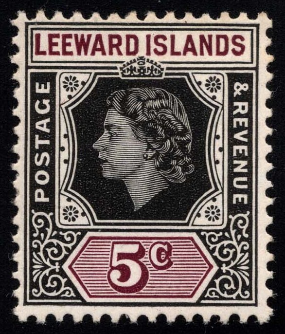 Leeward Islands #138 Queen Elizabeth II; MNH Leeward Islands #138 Queen Elizabeth II; MNH
