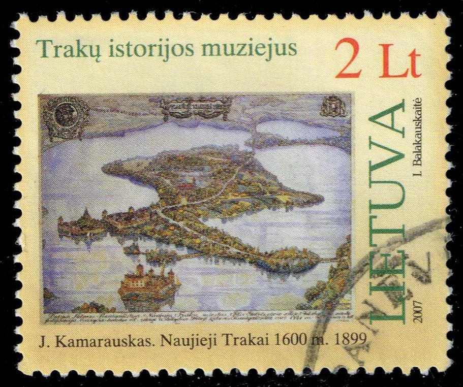 Lithuania #841a New Trakai in 1600; Used Lithuania #841a New Trakai in 1600; Used