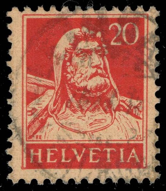 Switzerland #176c William Tell; Used Switzerland #176c William Tell; Used