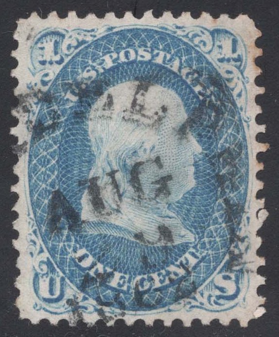 US #63 Benjamin Franklin; Used US #63 Benjamin Franklin; Used
