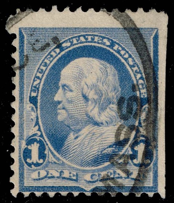 US #219 Benjamin Franklin; Used US #219 Benjamin Franklin; Used