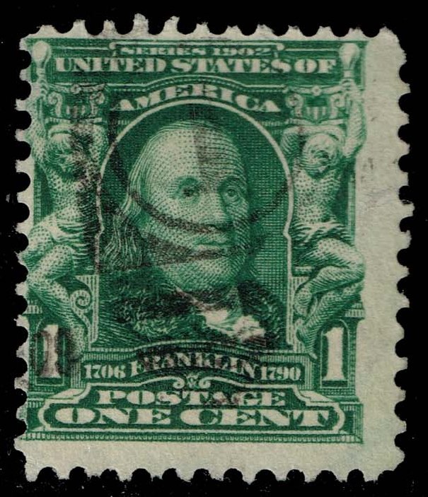 US #300 Benjamin Franklin; Used US #300 Benjamin Franklin; Used