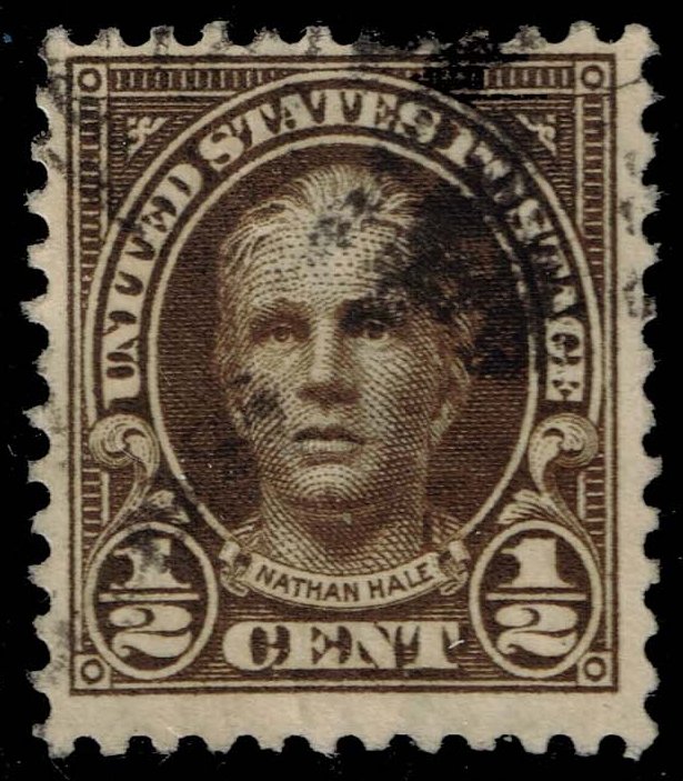 US #551 Nathan Hale; Used US #551 Nathan Hale; Used