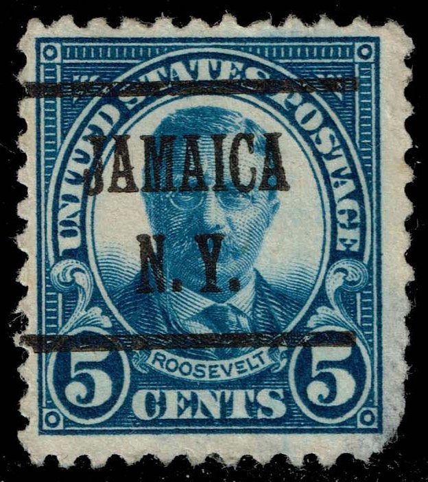 US #557 Theodore Roosevelt Jamaica NY Precancel US #557 Theodore Roosevelt Jamaica NY Precancel