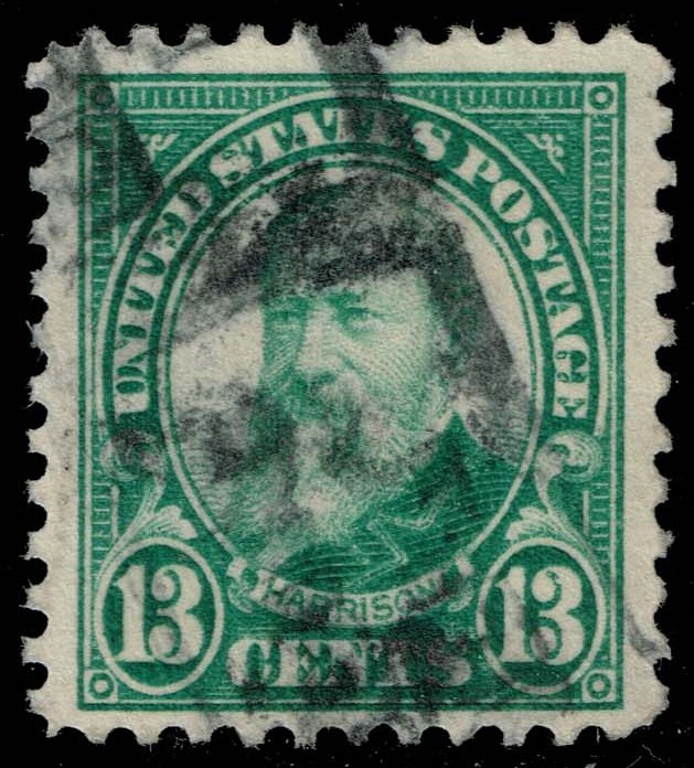 US #622 Benjamin Harrison; Used US #622 Benjamin Harrison; Used