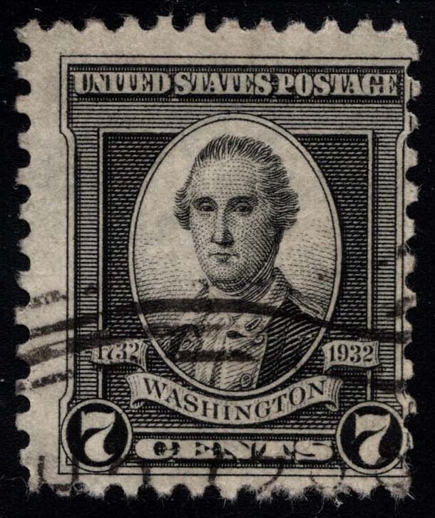 US #712 George Washington - by John Trumbull; Used US #712 George Washington - by John Trumbull; Used