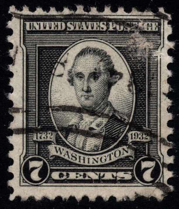 US #712 George Washington - by John Trumbull; Used US #712 George Washington - by John Trumbull; Used
