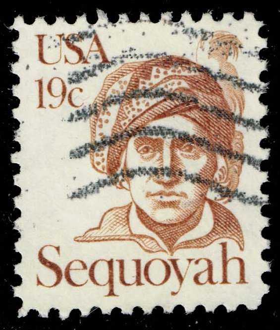US #1859 Sequoyah; Used US #1859 Sequoyah; Used