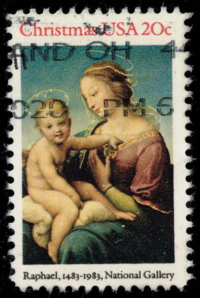 US #2063 Madonna and Child; Used US #2063 Madonna and Child; Used