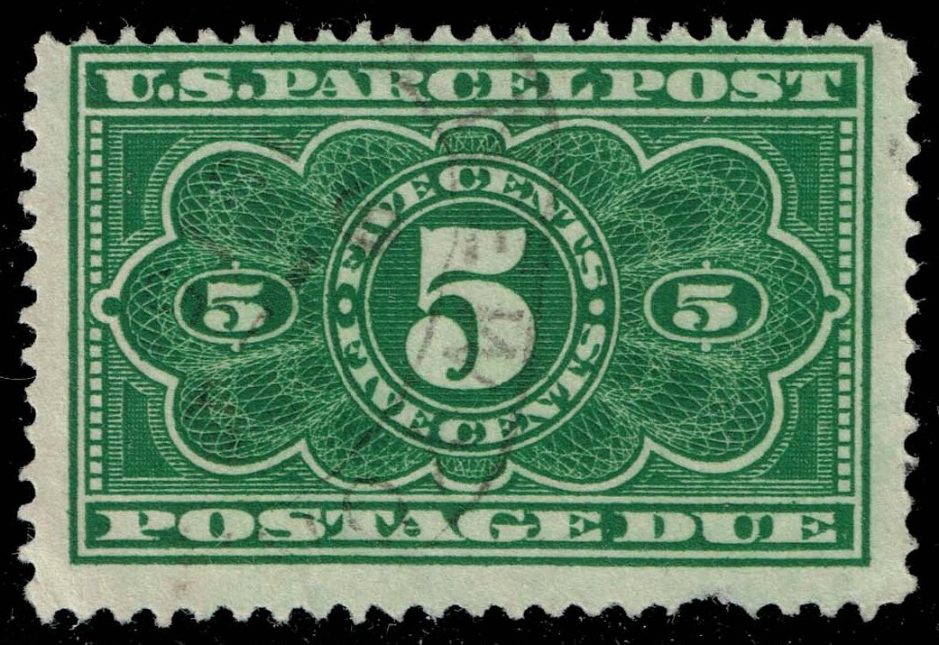 US #JQ3 Parcel Post Postage Due; Used US #JQ3 Parcel Post Postage Due; Used